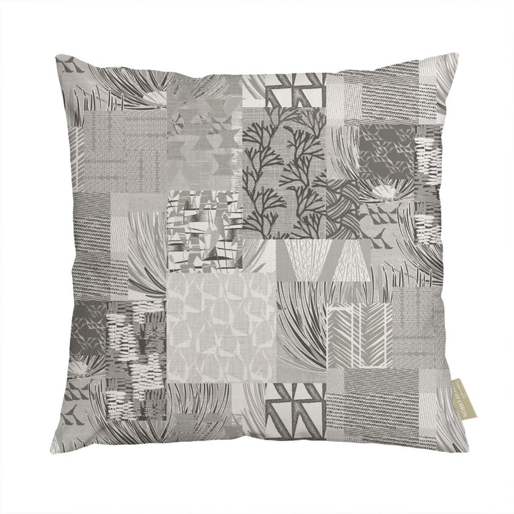 Maui Strong Square Pillowcase Grey Color Front Side On a White Background
