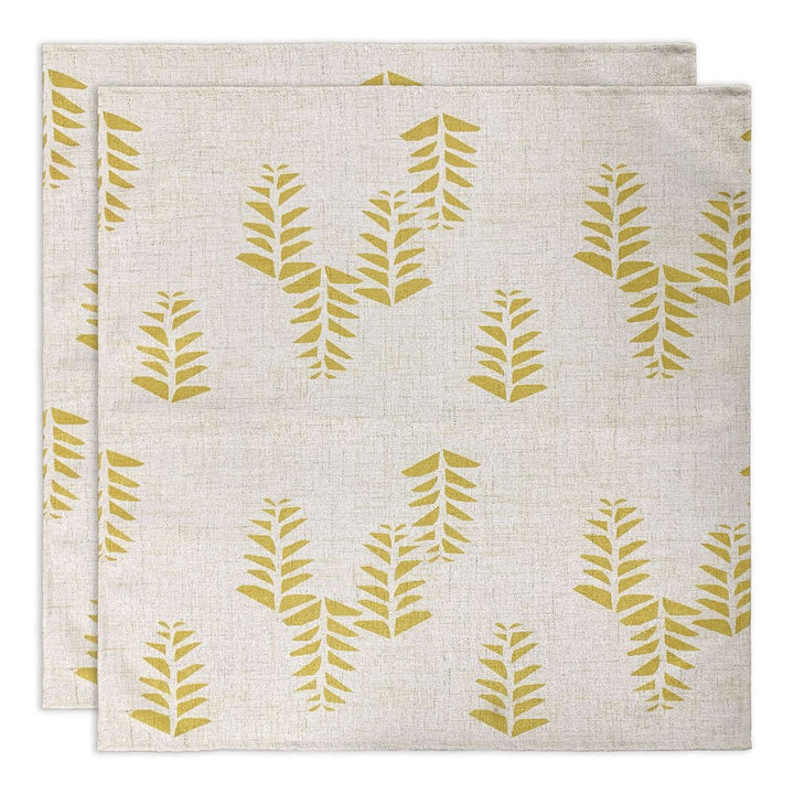 Premium Uluhe Dining Napkin Set on a White Background