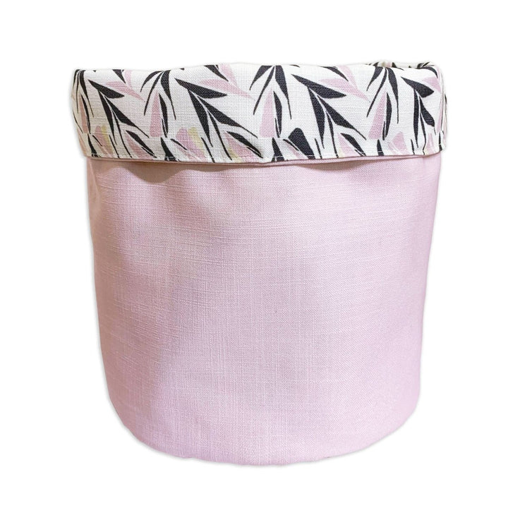 Rose Lokelani Fabric Planter - Large - Reversible