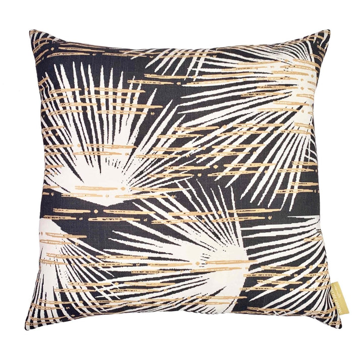 Front Side Dusk Loulu Square Pillowcase On a White Background