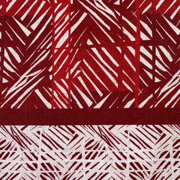 Close-up of Crimson Premium Moena Dining Placemat Set