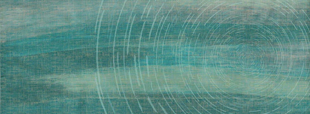 The Leihōkū Collection Banner Showcasing the Aqua Blue Stargazer Design