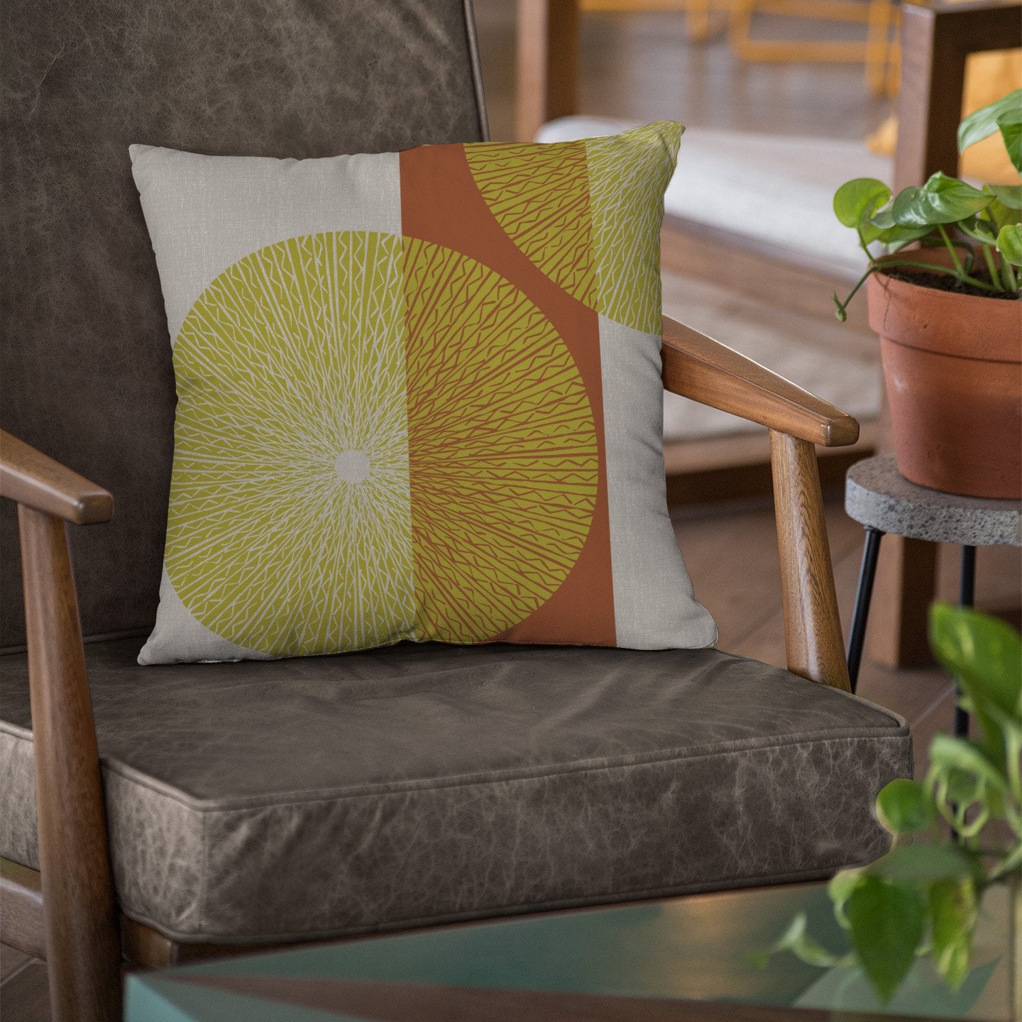 Niho Medallion Square Pillowcase