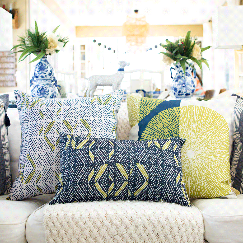 ʻAkahi Square Pillowcase