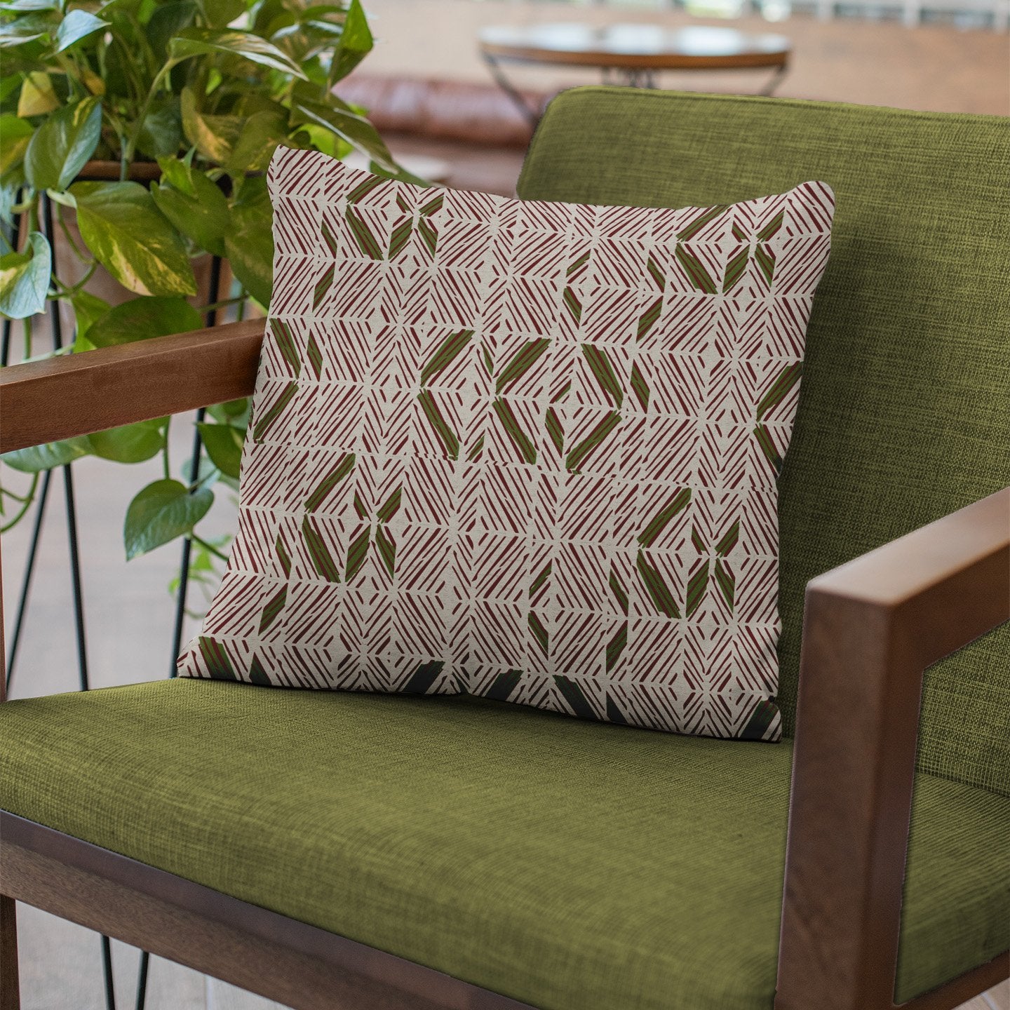 ʻAkahi Square Pillowcase