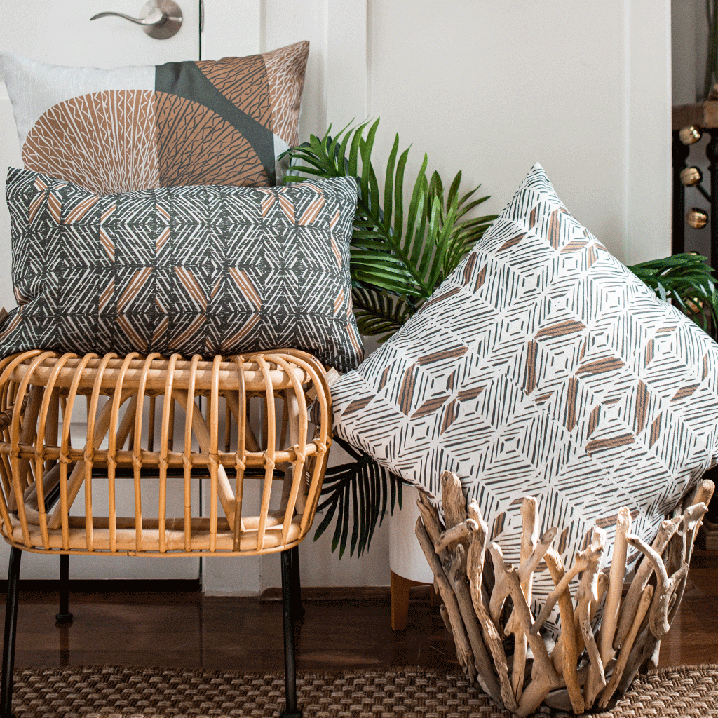 ʻAkahi Square Pillowcase