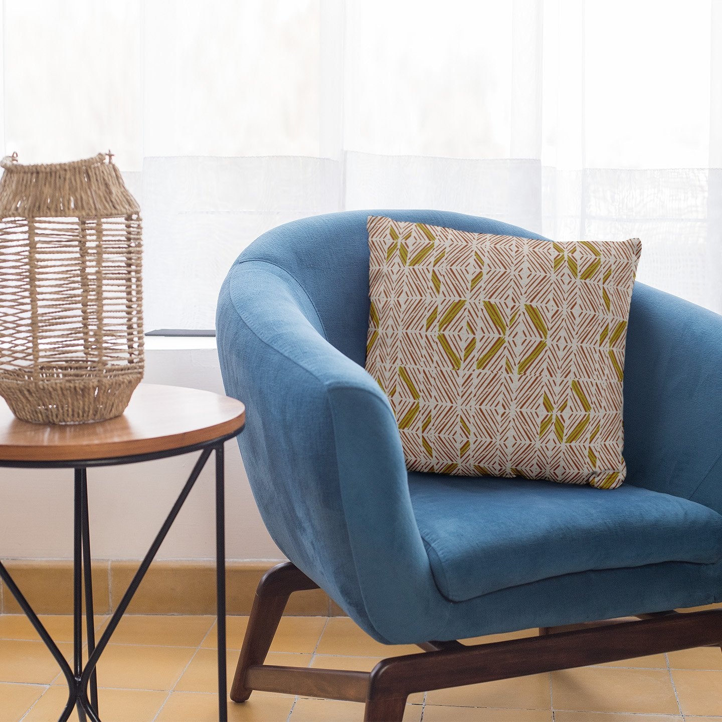 ʻAkahi Square Pillowcase