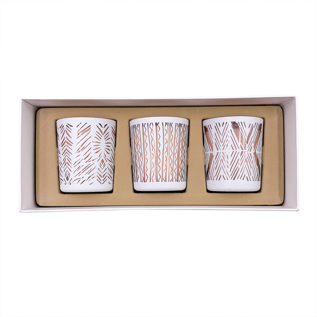 Nā Pua ʻAʻala Collection - 3 Votive Candle Set