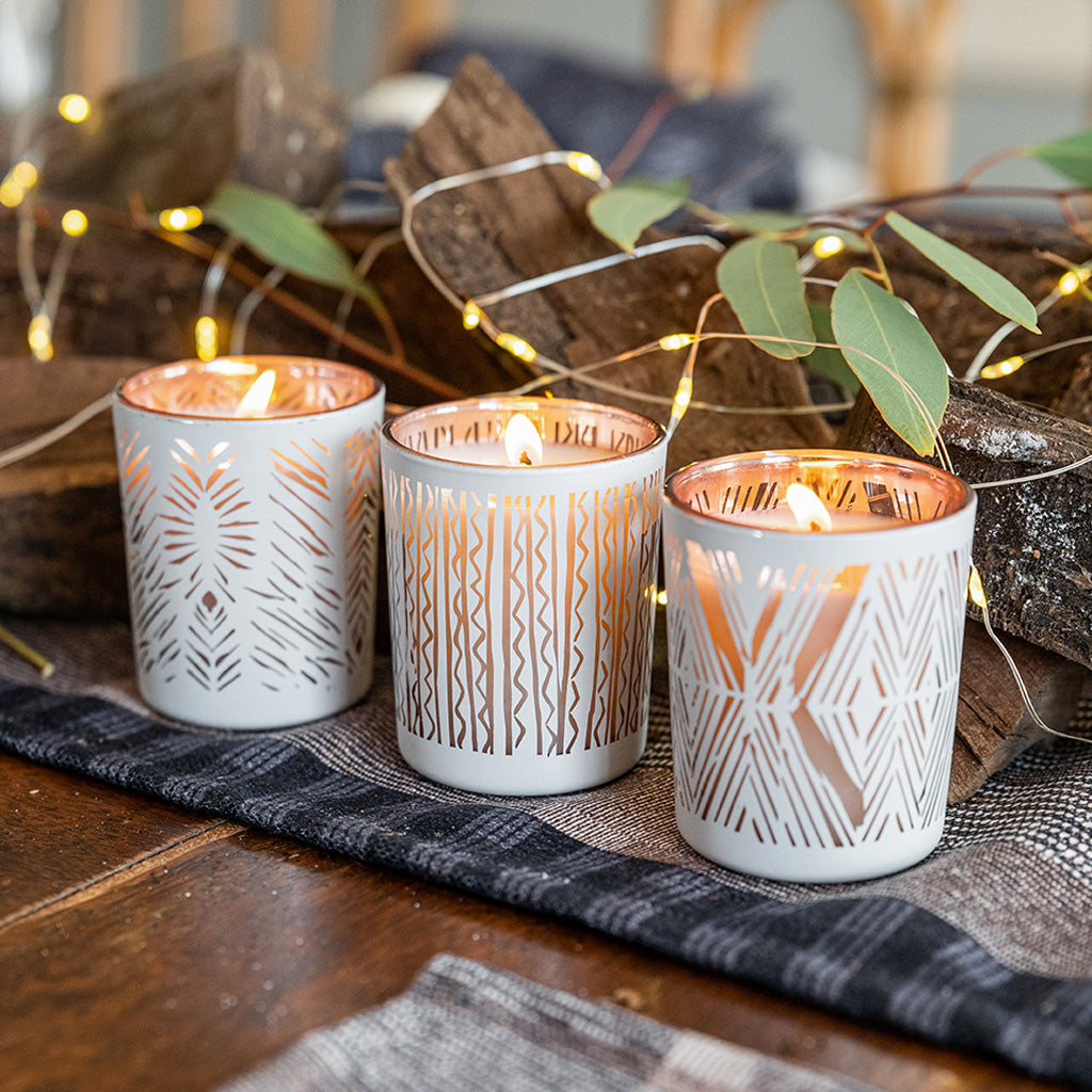 Nā Pua ʻAʻala Collection - 3 Votive Candle Set