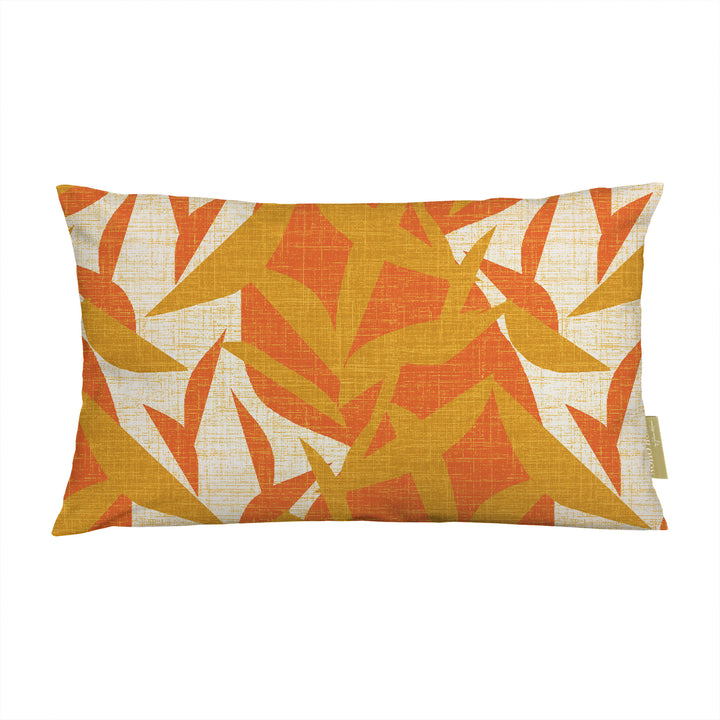 Sunset Lele Lumbar Pillowcase against a white background