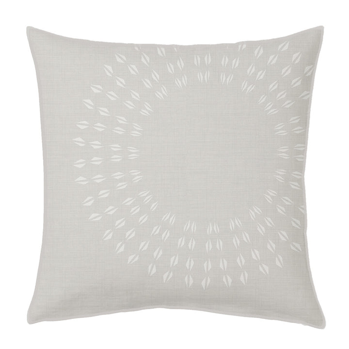 Pukana Lā Euro Sham Pillow Front On a White Background