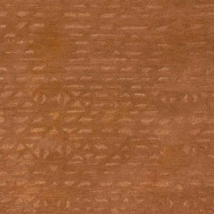 Close Up View of the Rust Color Kua Coastal Rug Rock Foundations Terraced Landscapes Hawaiian Print