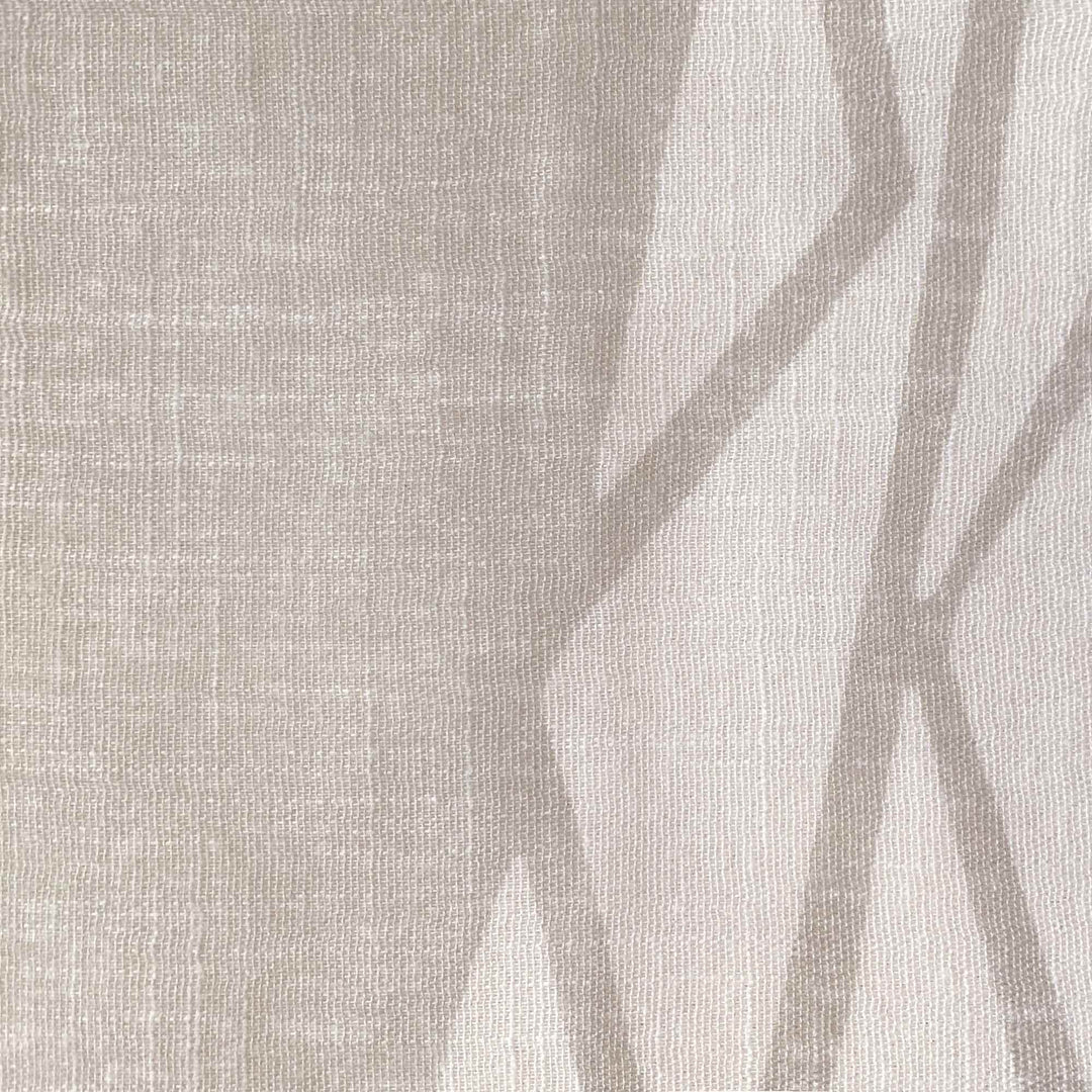 CLoseup of the Taupe Niho Kila Travel Wrap Hawaiian Print