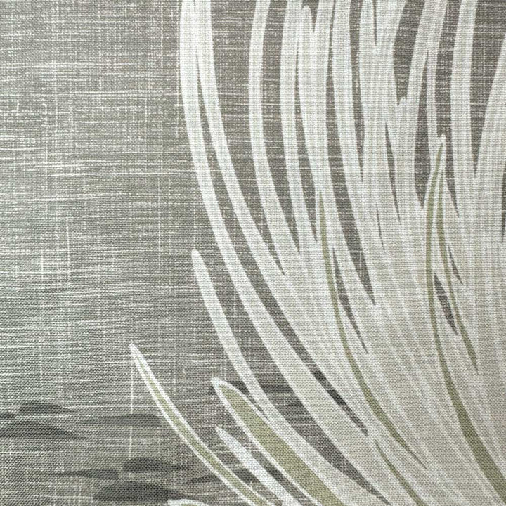Close up of ʻAhinahina lumbar pillowcase 