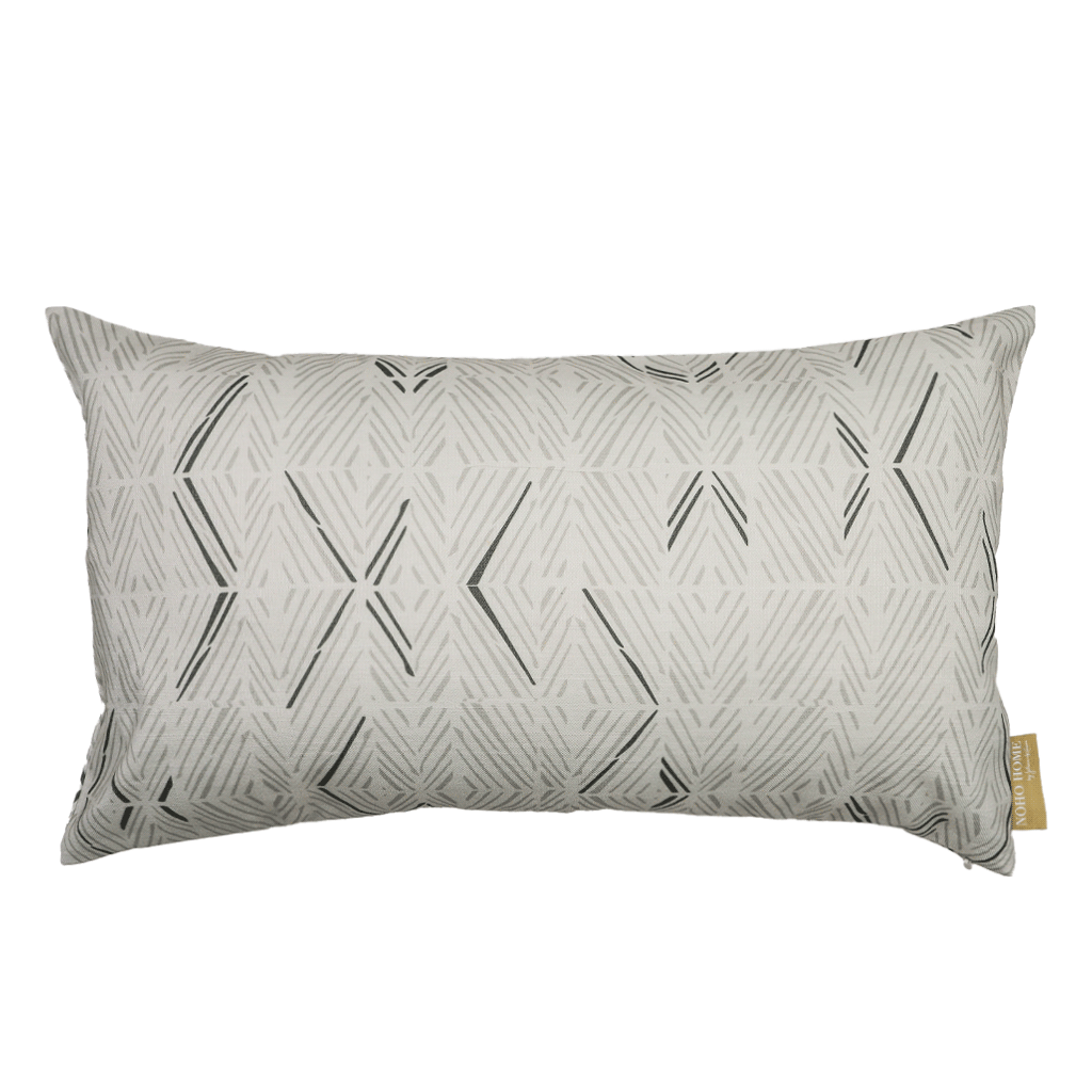 Taupe & Ivory 'Akahi Lumbar Pillowcase