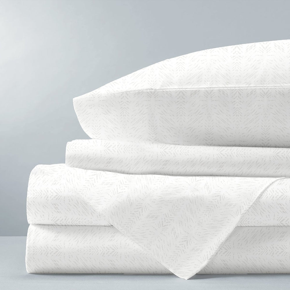 Closeup Batik Hawaiian Print Luxury Sheet Set Print