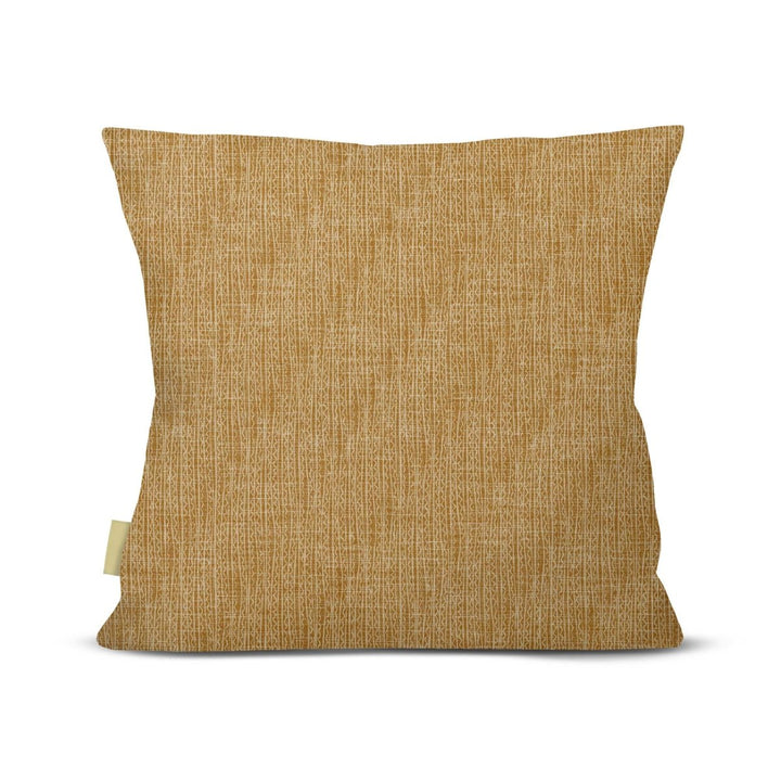 Gardenia Square Pillowcase Back View On a White Background