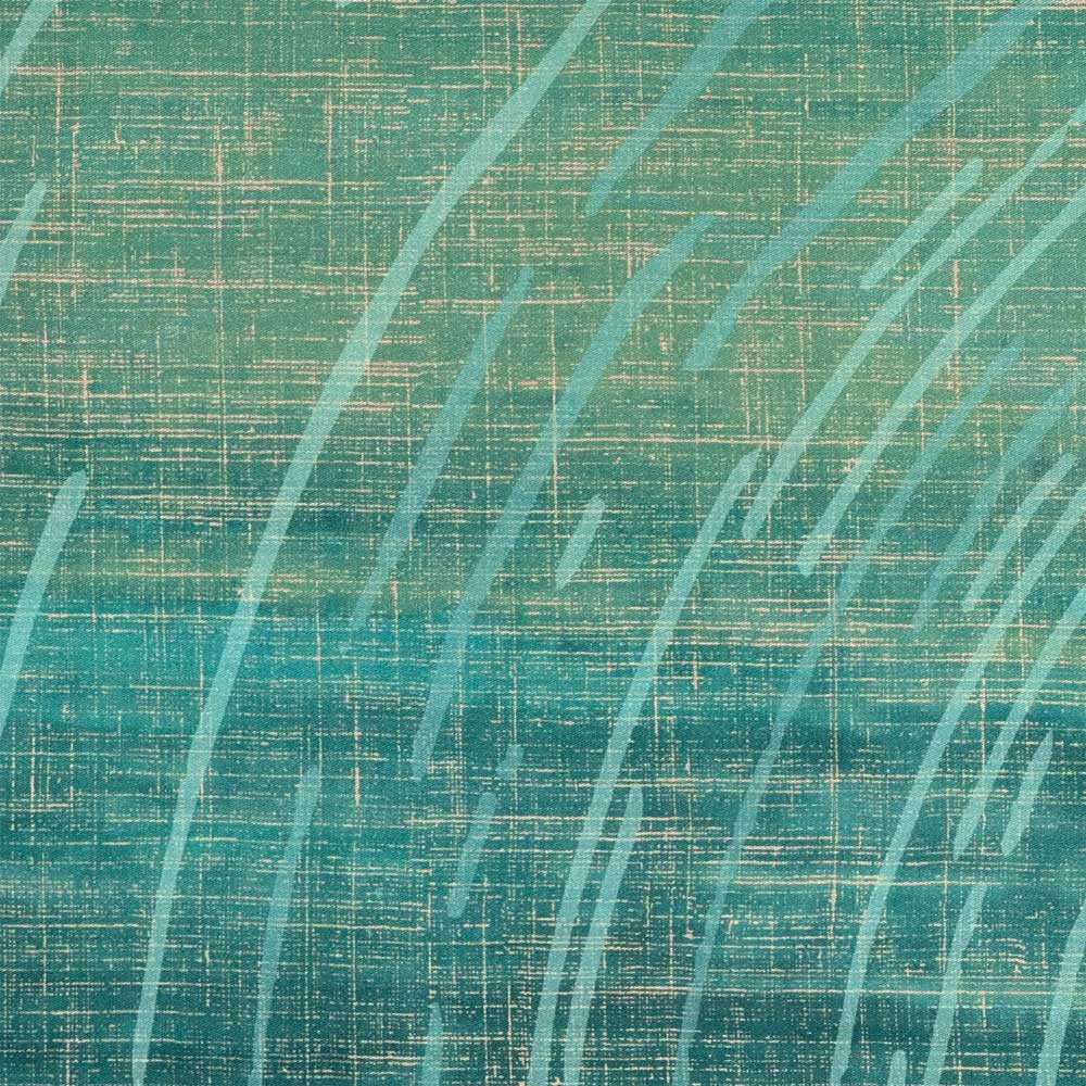 Extreme Close Up of the Kilo Hōkū Comforter Front Side Print Showing the Stars Trailing Across the Sky
