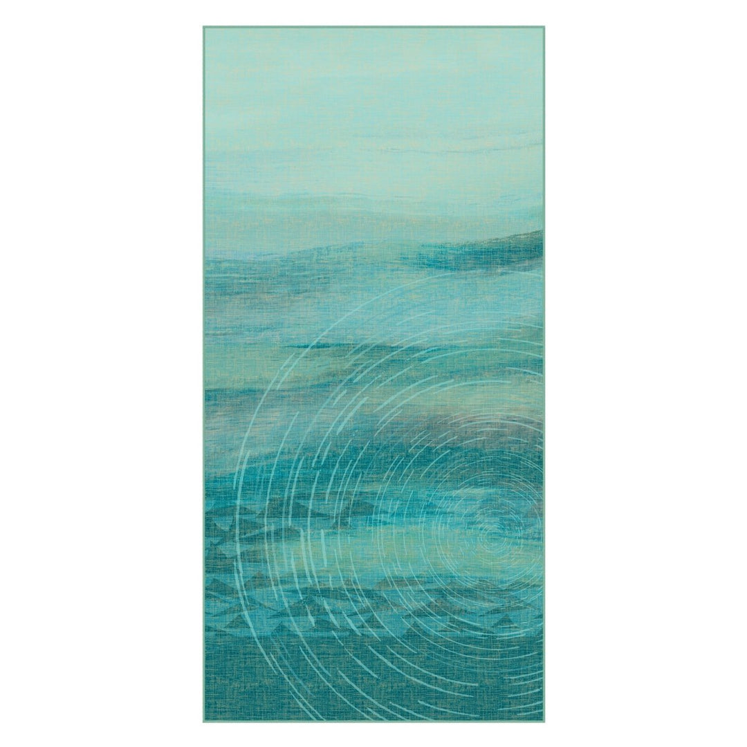 Kilo Hōkū Microfiber Beach Towel Full Frontside View on a White Background