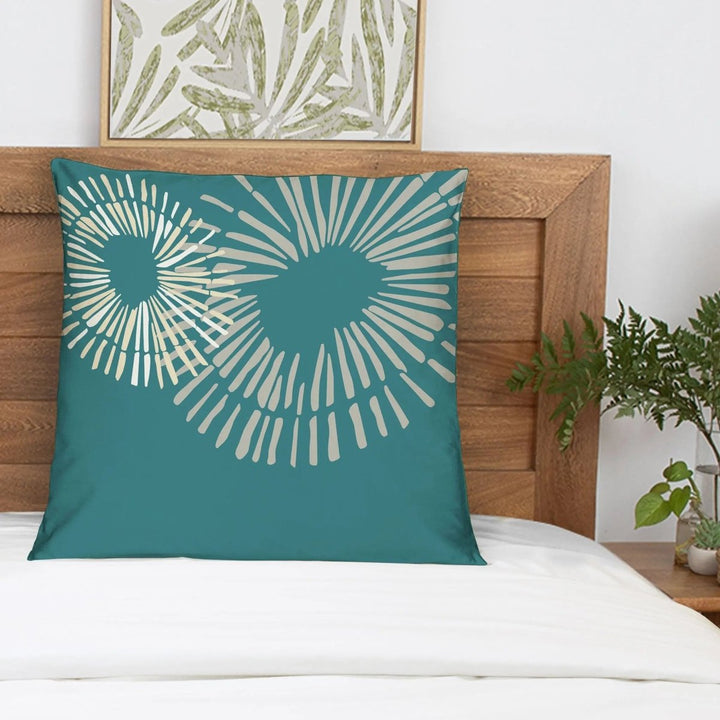 Kōʻele Euro Sham Set On a Bed