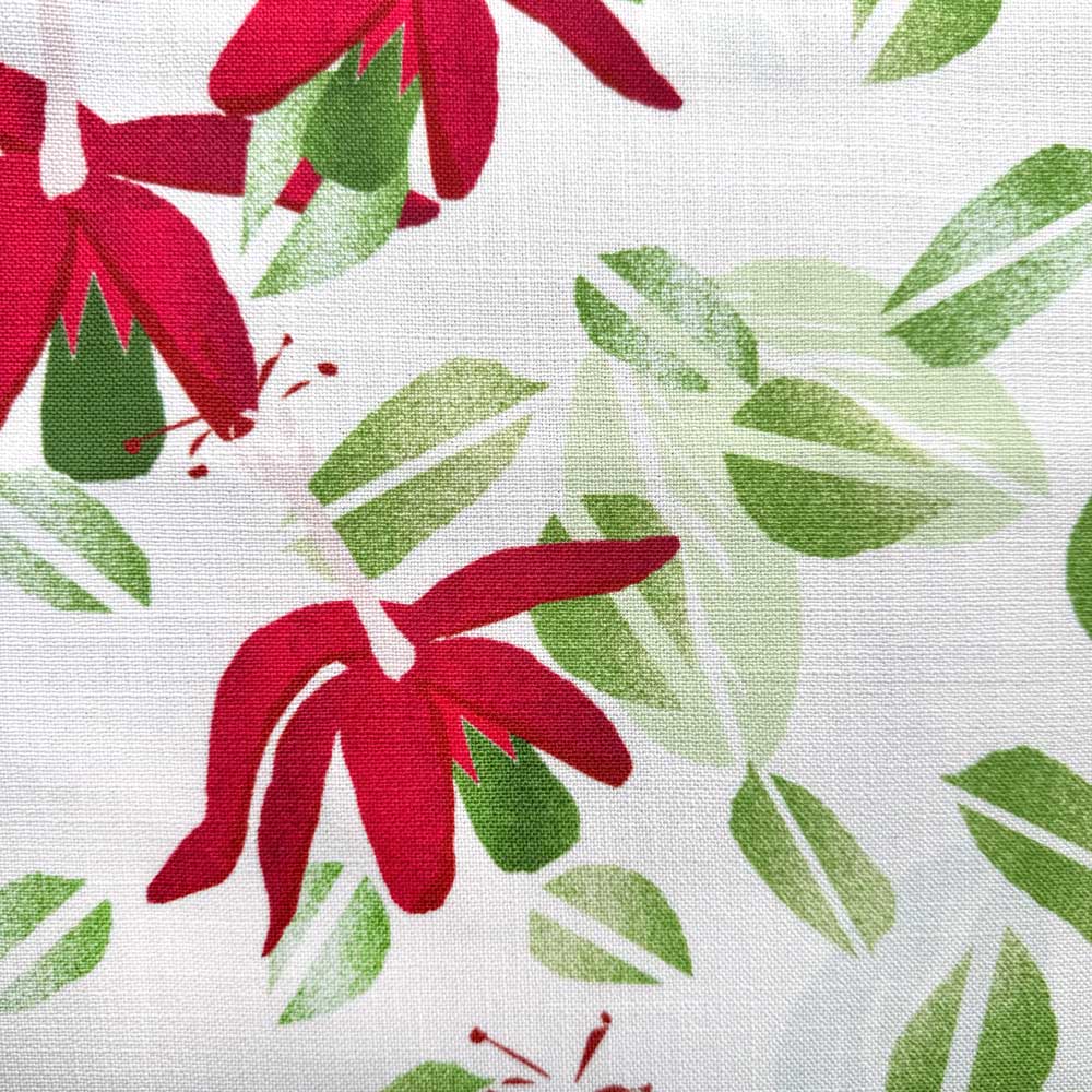 Close up of Kokio Ulaula print