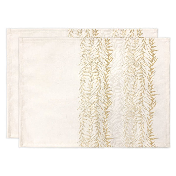 Kui Gold Dining Placemat Set (2 Placemats)
