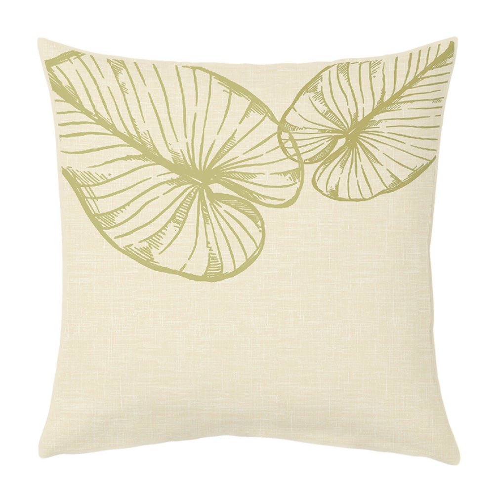  Lau Kalo Euro Sham Front Side On a White Background