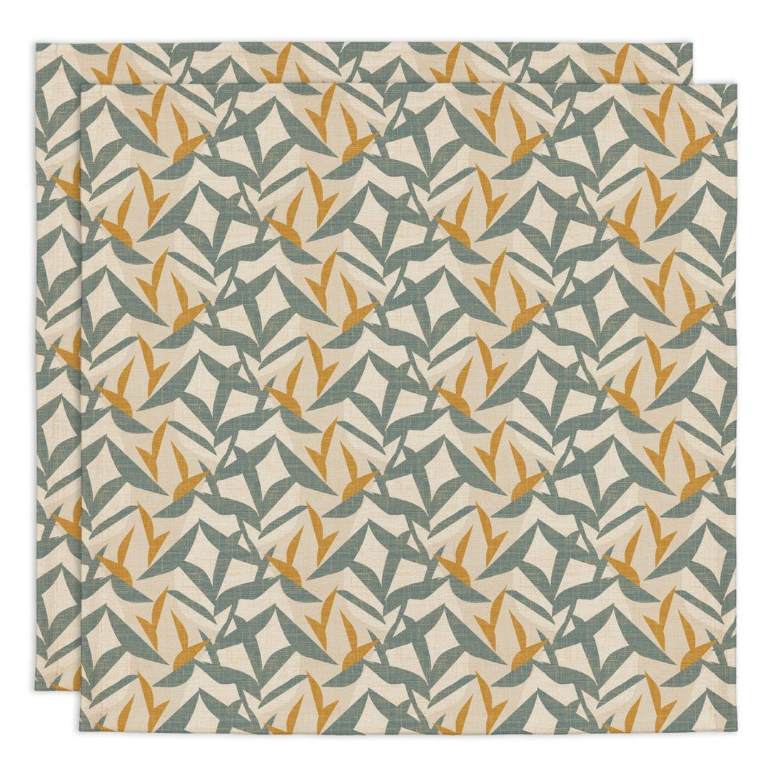 Lele Dining Napkin Set on a White Background
