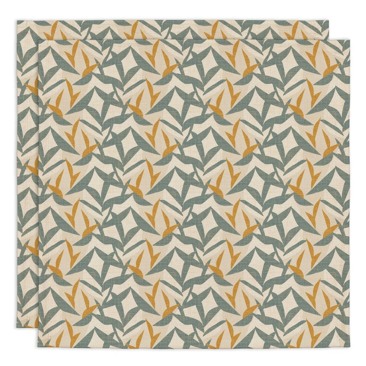 Lele Dining Napkin Set on a White Background