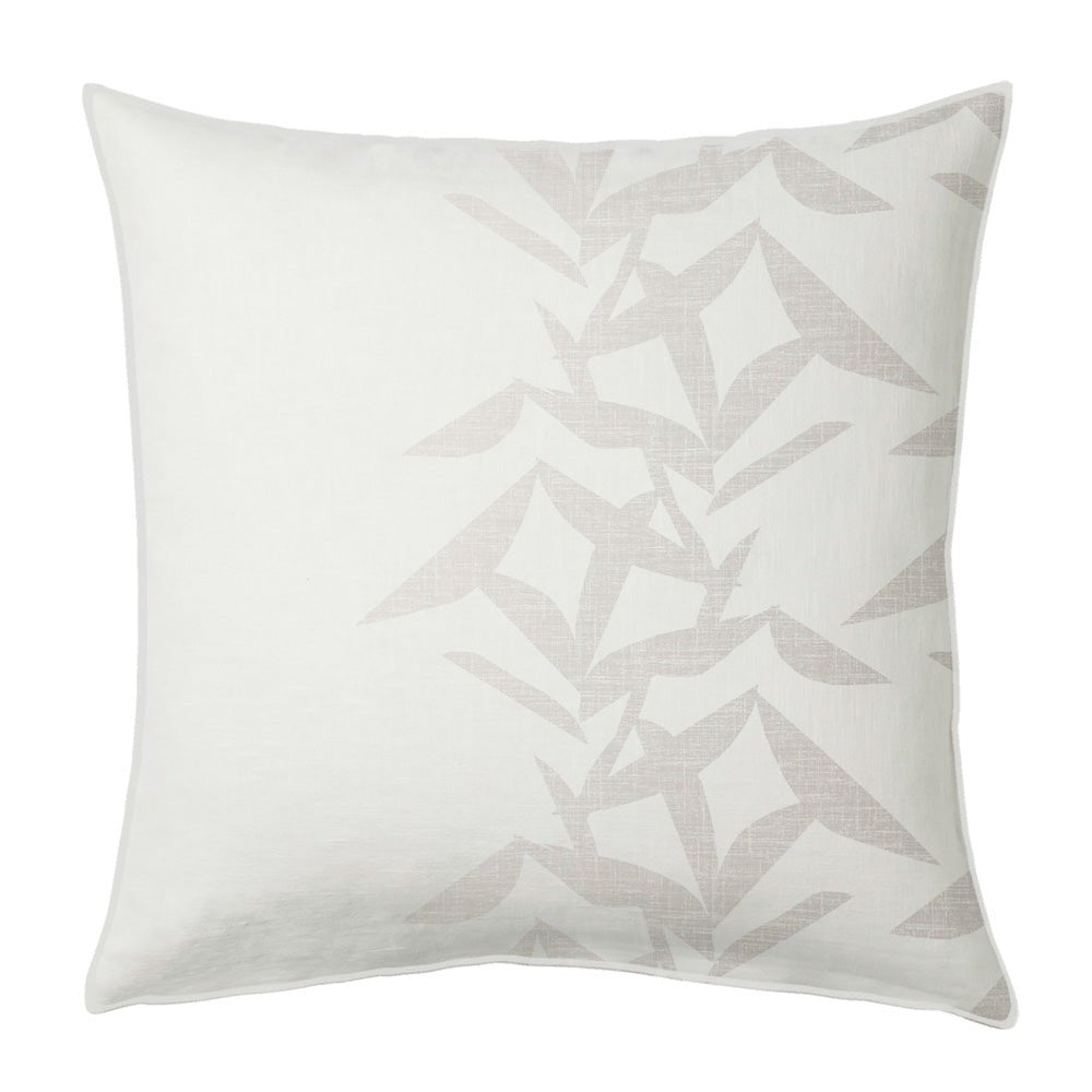 Lele Euro Sham Pillow on a White Background
