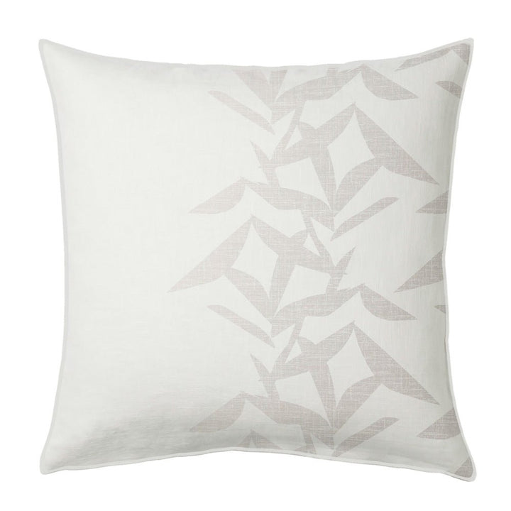 Lele Euro Sham Pillow on a White Background