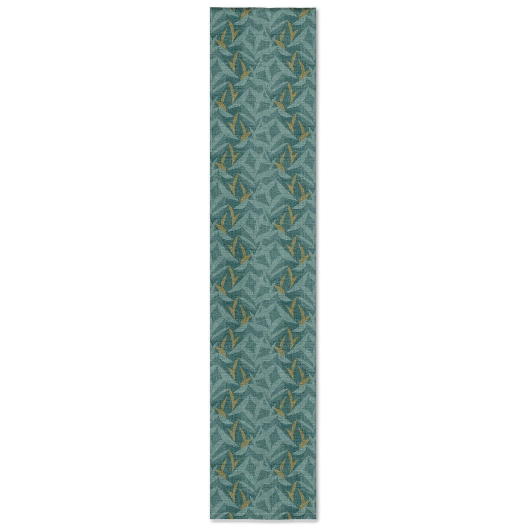 Teal Lele Table Runner