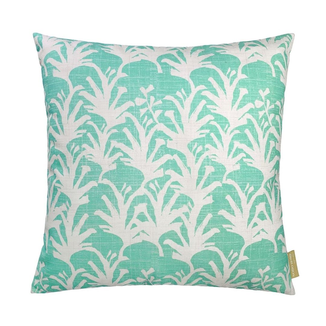 Aqua Līpoa Square Pillowcase Front Side Print On a White Background