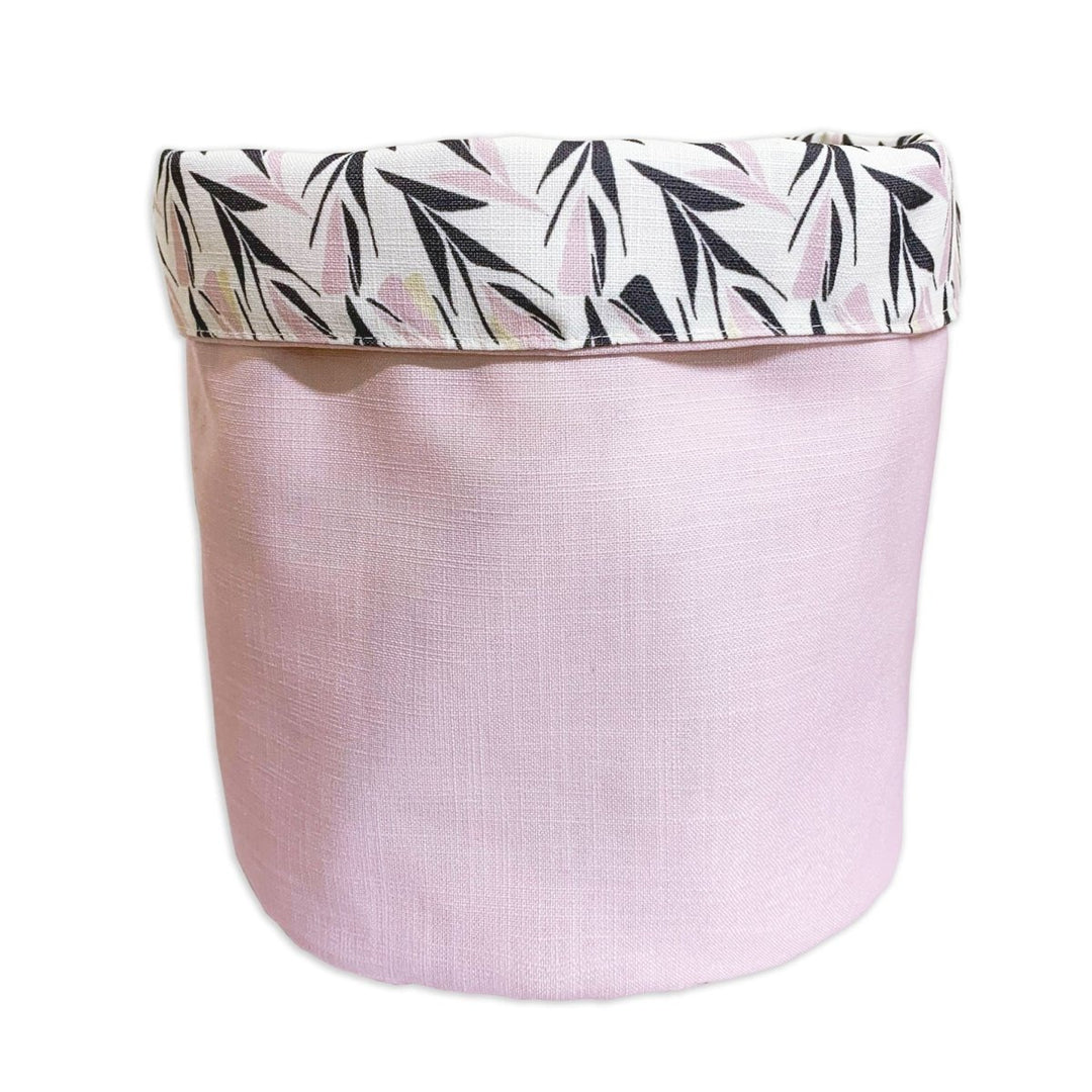 pink plant pot large Lokelani Fabric Planter