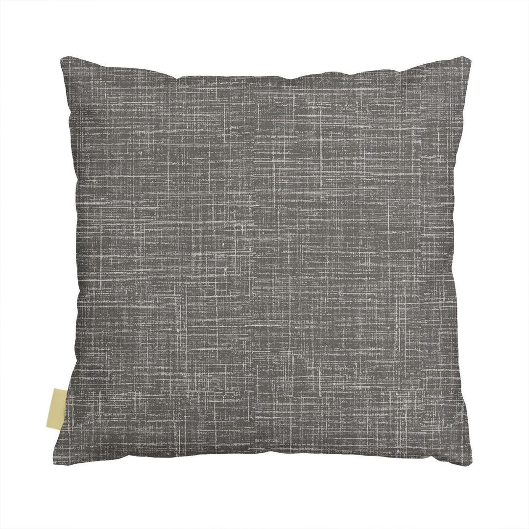 Backside of Maui Strong Square Pillowcase Grey Color On a White Background