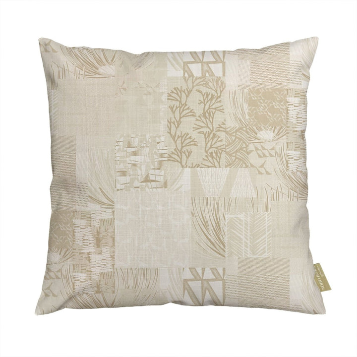 Maui Strong Square Pillowcase White Color Front Side On a White Beige Background