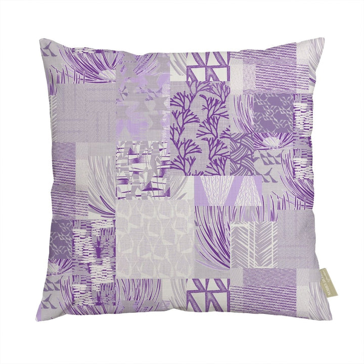 Maui Strong Square Pillowcase Purple Color Front Side On a White Background