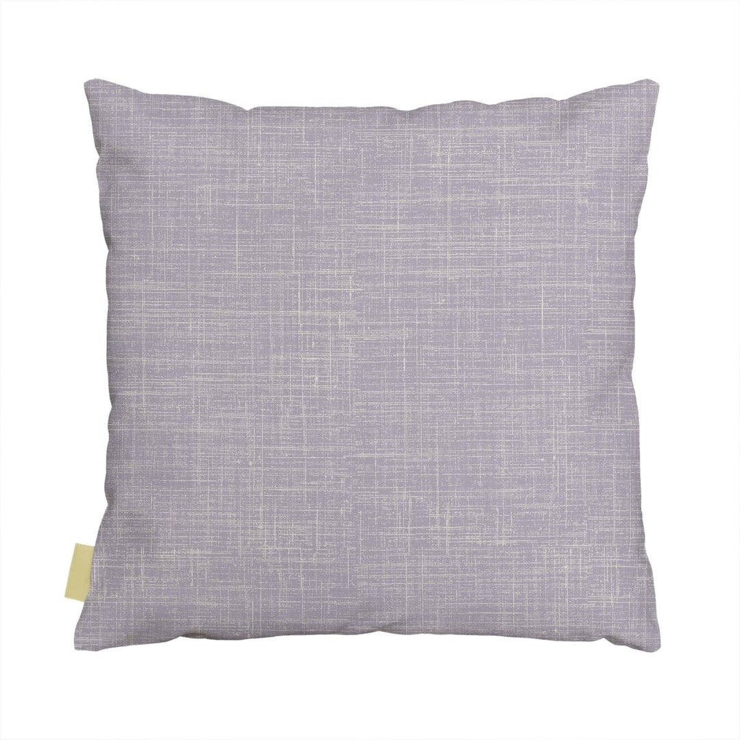 Backside of Maui Strong Square Pillowcase Purple Color On a White Background