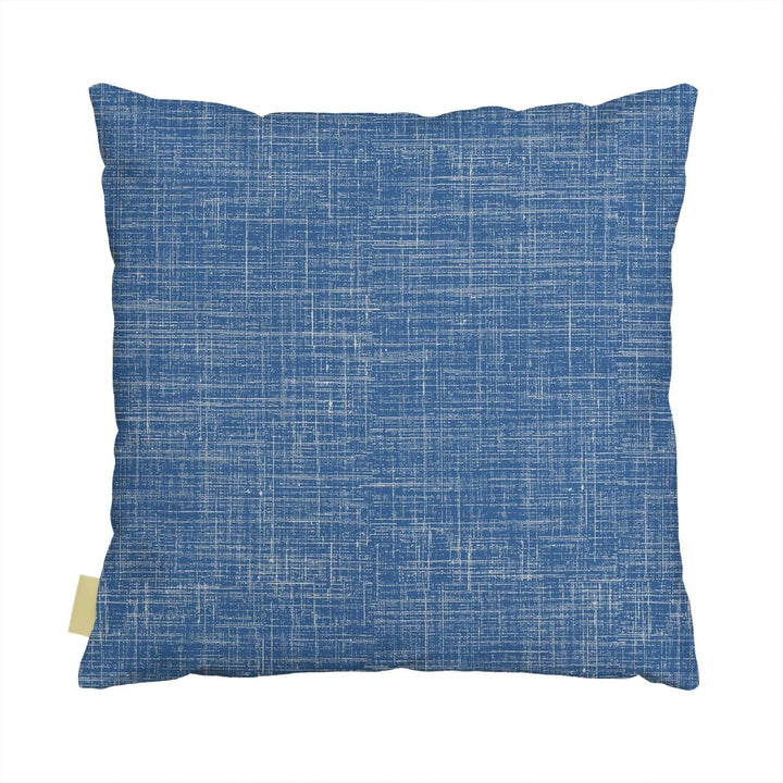 Backside of Maui Strong Square Pillowcase Blue Color On a White Background