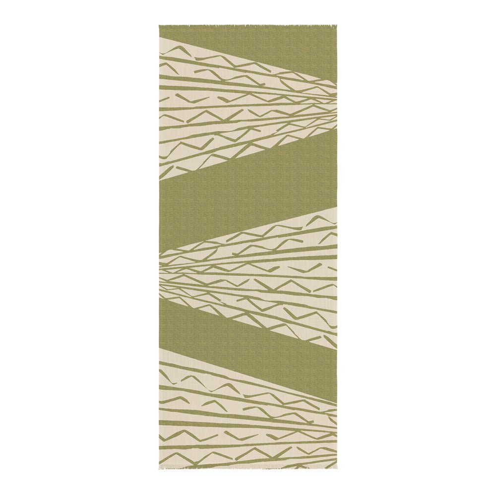 Full Image of the Niho Kila Travel Wrap in Olive Color