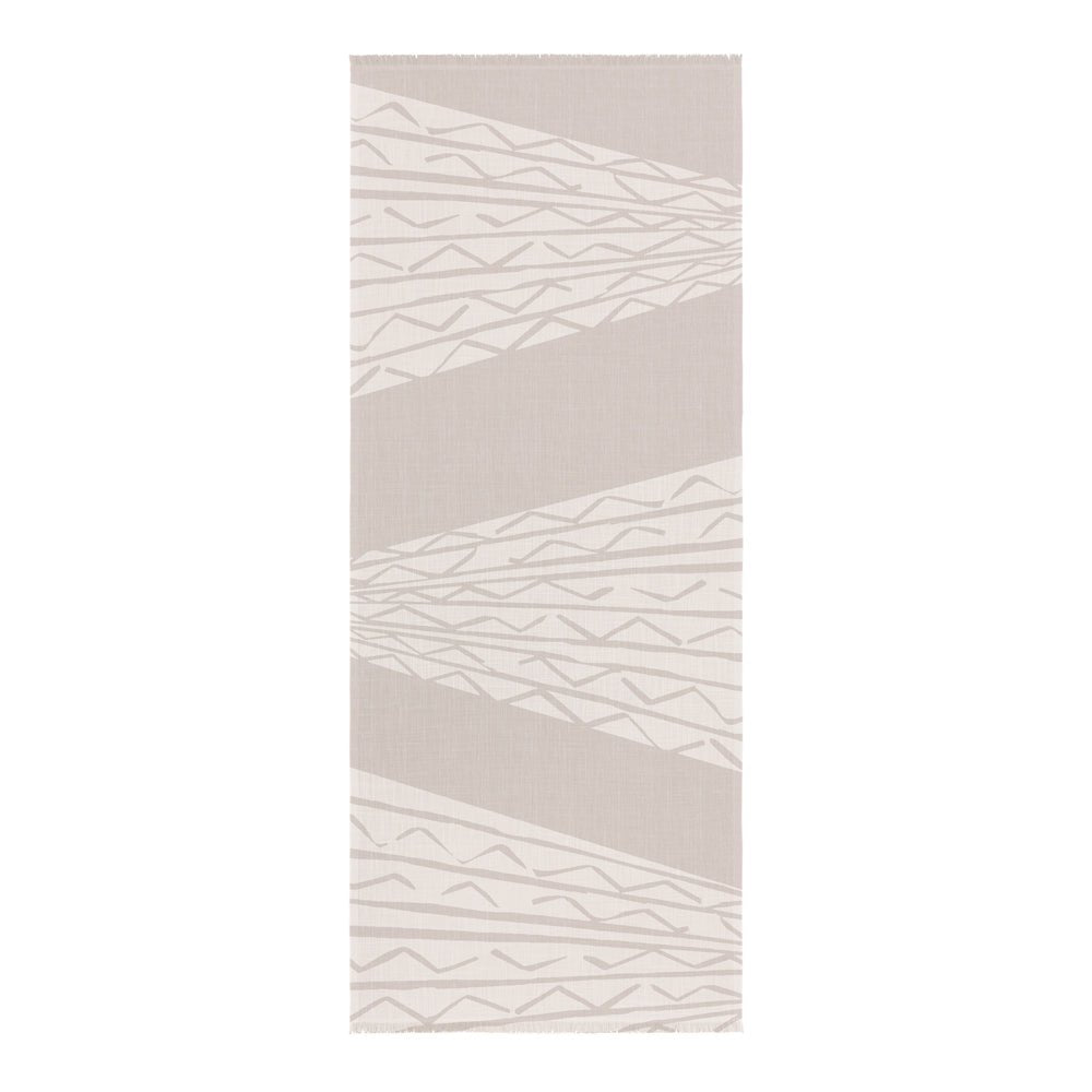 Full Image of the Niho Kila Travel Wrap in Taupe Color