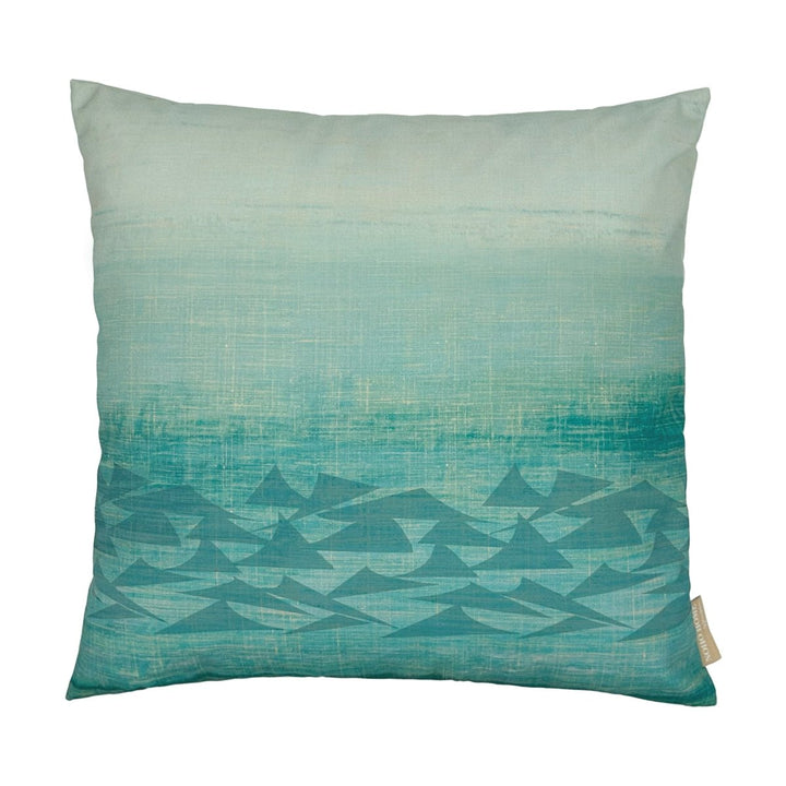 'Ōlali Square Pillowcase against a white background