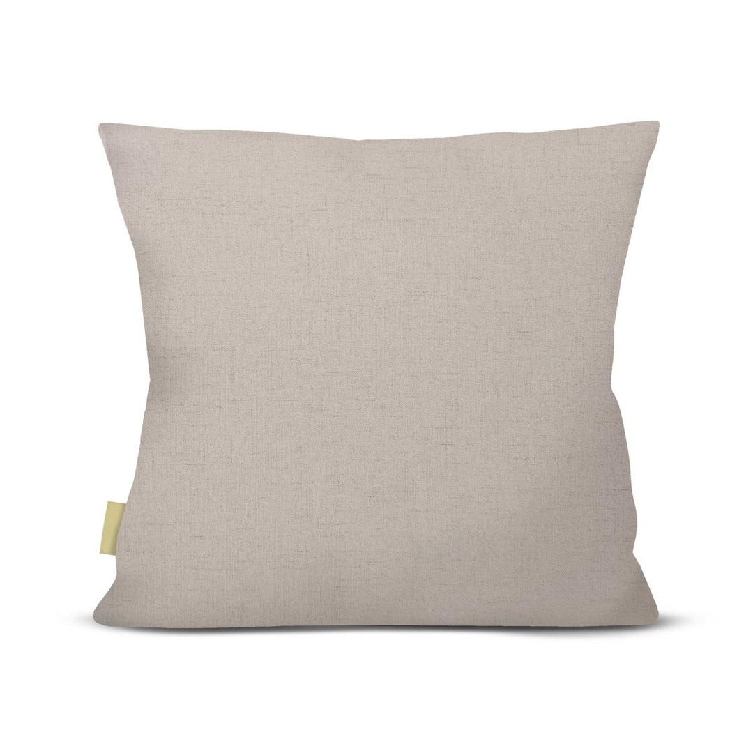 Omiyage Square Pillowcase Back View On a White Background
