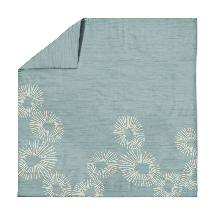 Closeup of the ʻOpihi Duvet Cover Front Side Hawaiian Print