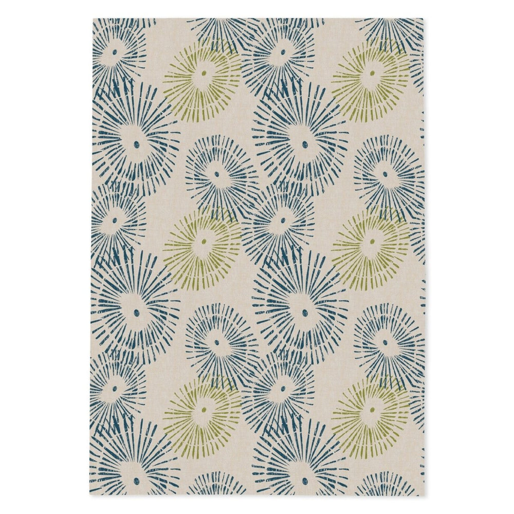 ʻOpihi tea towel design, with a limpet-inspired pattern drawn from the kōʻele