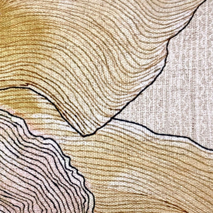 Close Up View Of Orchid Lumbar Pillowcase Melveen Leed Design