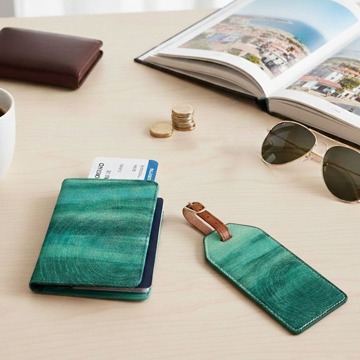 Passport & Luggage Tag Set