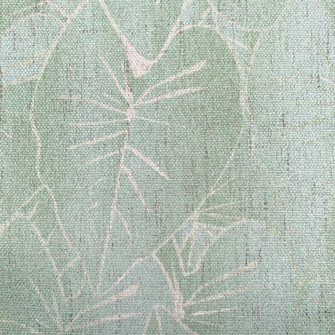 Hānai premium table runner in sage close up