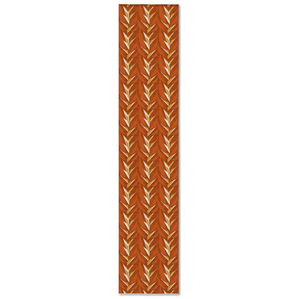 Premium Ulu Mau Table Runner – Hawaiian Sprouting Leaf – NOHO HOME