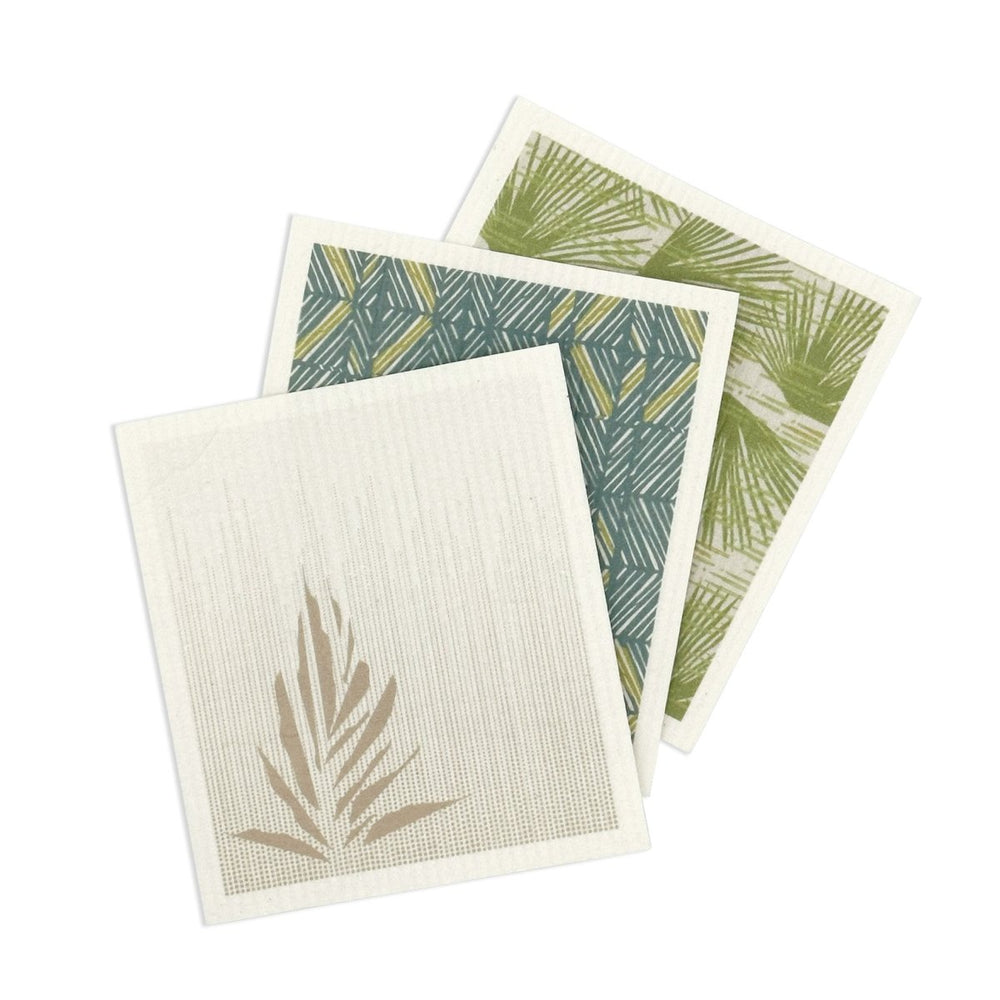 Hawaiian Print Reusable Cloths Set of 3 Designs